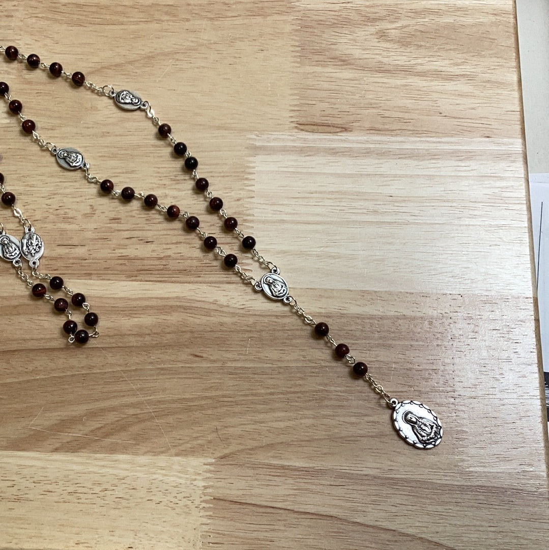 OLOS rosary SJMP stone