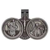 St. Christopher & Guardian Angel Visor Clip