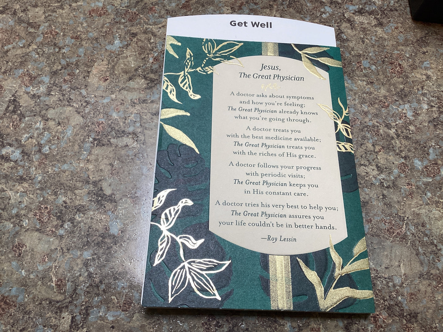 Get Well - Jesus The Great Physician