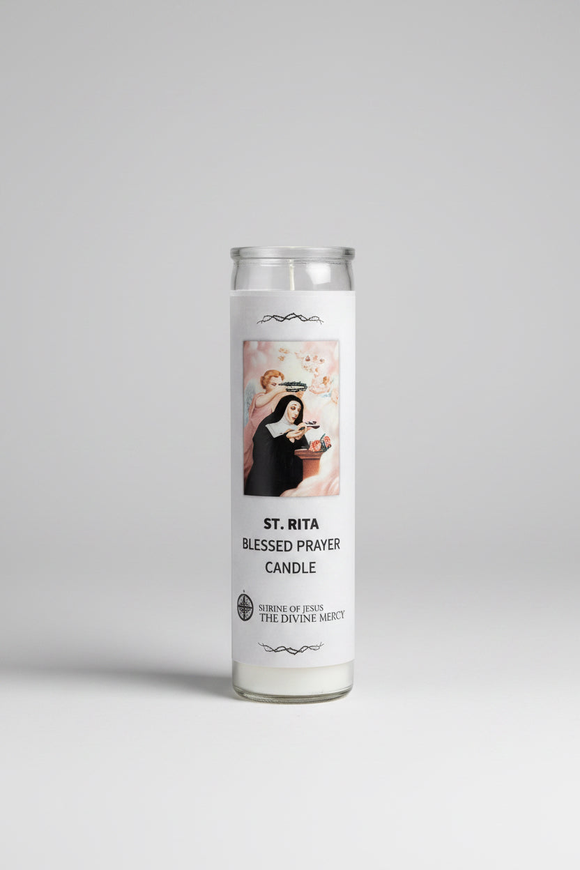 St. Rita Blessed Candles