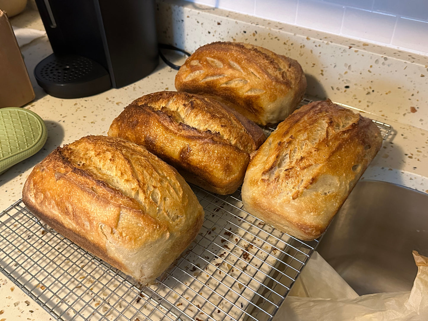 Homemade Classic Sourdough Bread