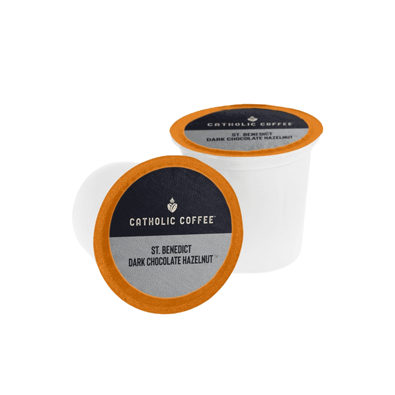 Catholic Coffee - St. Benedict Dark Chocolate Hazelnut Blend