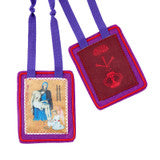 Benediction and Protection Purple scapular (large)