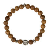 St. Joseph Wood Grain Bracelet