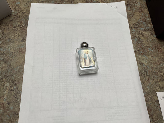Holy Water bottle  Glass- OL Grace
