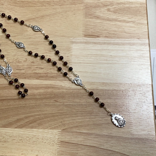 OLOS rosary SJMP stone