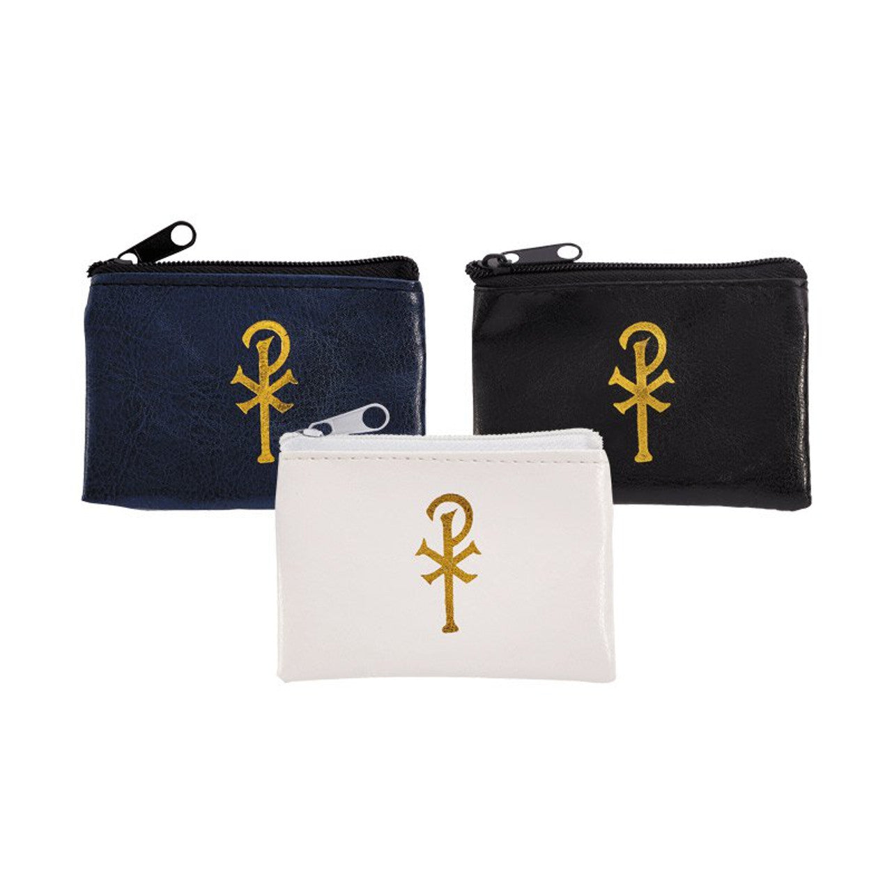 Zipper Rosary Case - Blue, White or Black