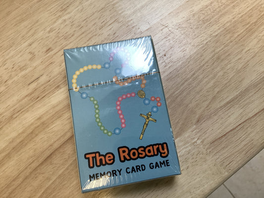 The rosary memory card game