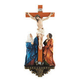 Mary and John at the Crucifix