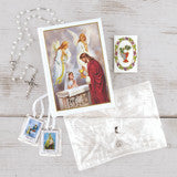 Blessed Sacrament First Communion Wallet Set for Girl