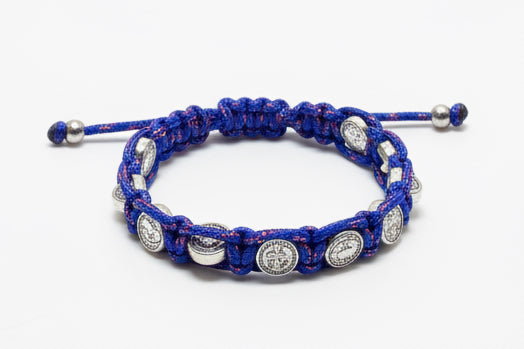 St Benedict macrame Bracelet