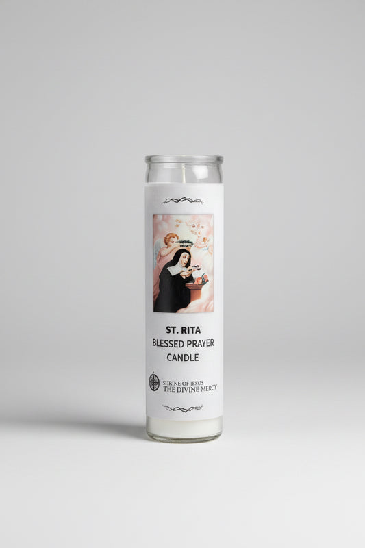 St. Rita Blessed Candles