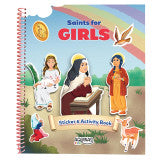Saints for Girls Sticker Activity Book