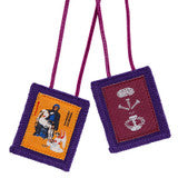 Benediction and Protection Purple Scapular (small)