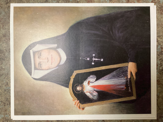 Print: Apostle of Mercy St. Faustina