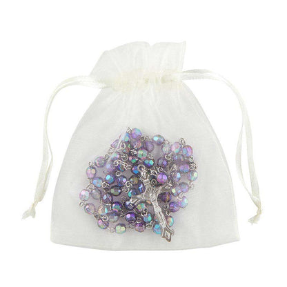 Amethyst Crystal Rosary