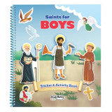 Saints for Boys Sticker Activity Book