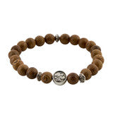 St. Joseph Wood Grain Bracelet