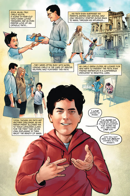 Digital Disciple Carlo Acutis and the Eucharist - Comic Book