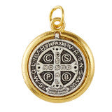 1/2" Two-Tone St. Benedict Medal