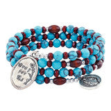 Turquoise Wrap rosary