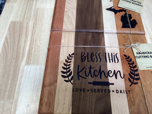 Small Wood-Burned Cutting Board