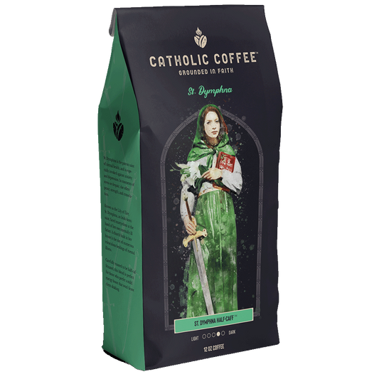Catholic Coffee - St. Dymphna Half Decaf Blend