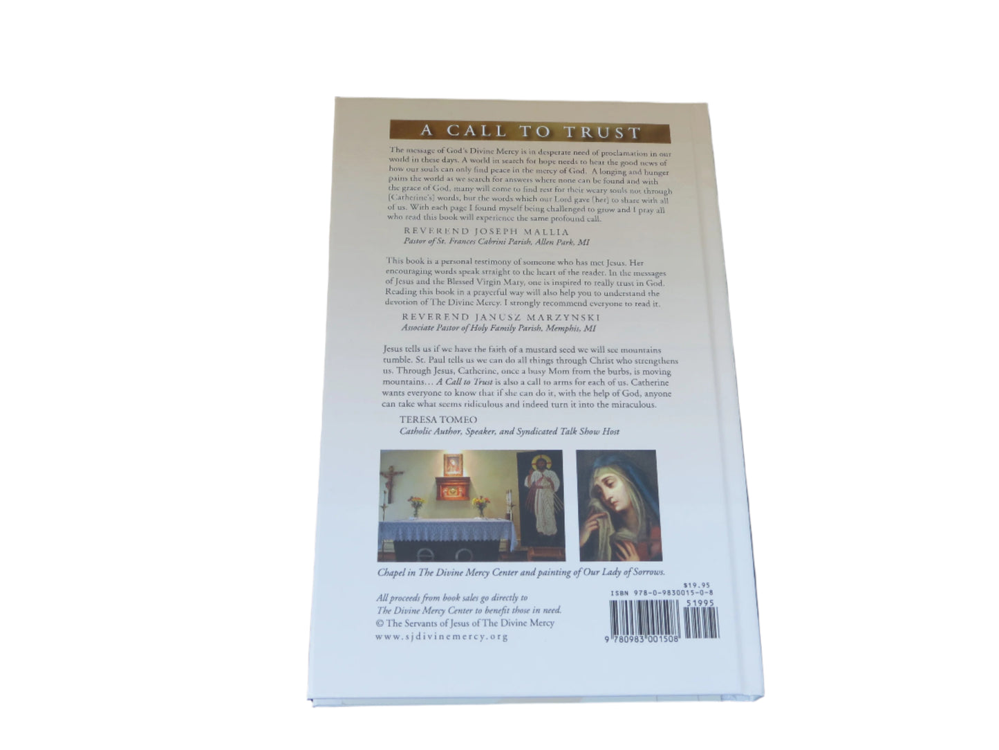 A Call to Trust Book
