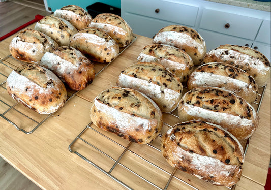 Chocolate Chip Classic Sourdough Bread