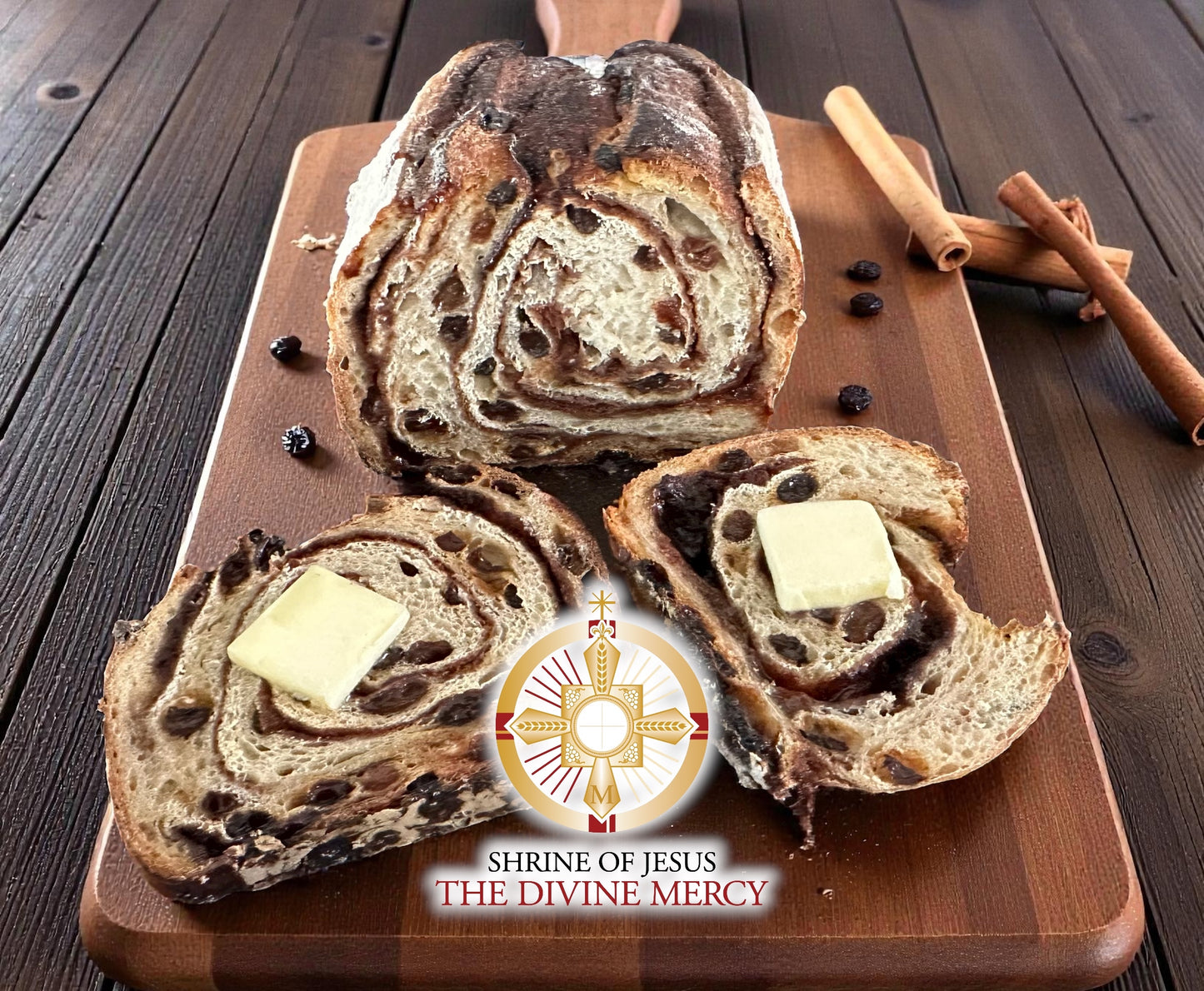Cinnamon Raisin Sourdough Bread