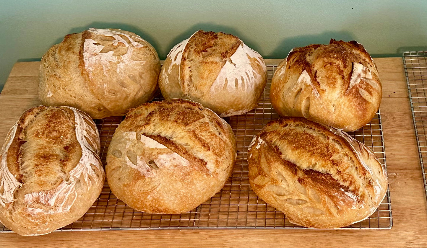 Homemade Classic Sourdough Bread