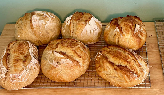 Homemade Classic Sourdough Bread