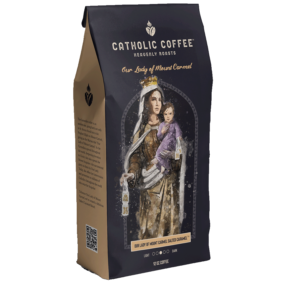 Catholic Coffee - Our Lady of Mount Carmel Salted Caramel