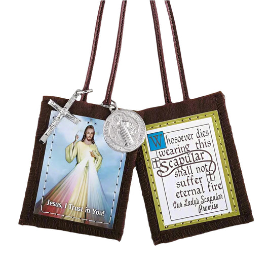 Scapular - Various Devotions with Medals