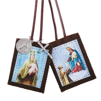 Scapular - Various Devotions with Medals