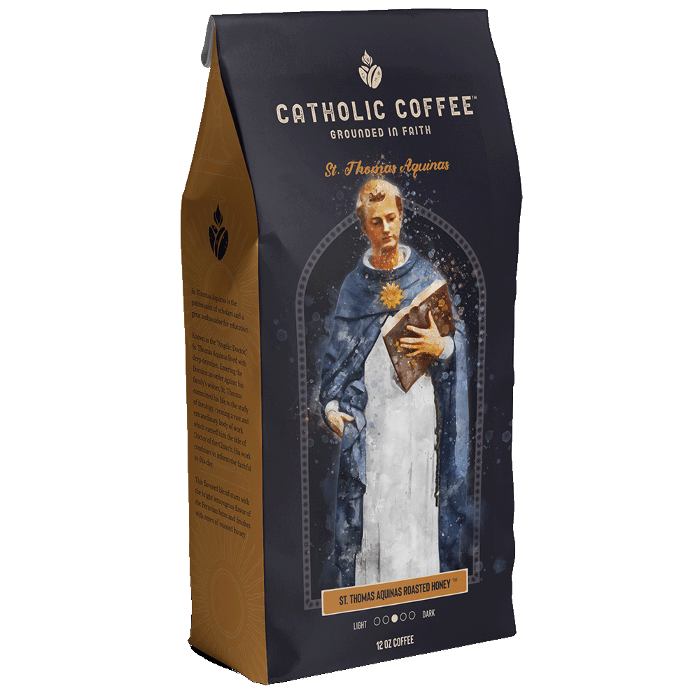 Catholic Coffee - St. Thomas Aquinas Roasted Honey Blend