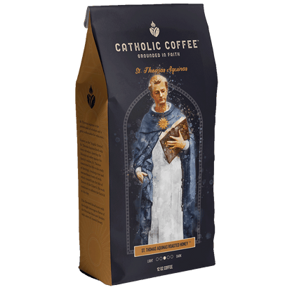 Catholic Coffee - St. Thomas Aquinas Roasted Honey Blend