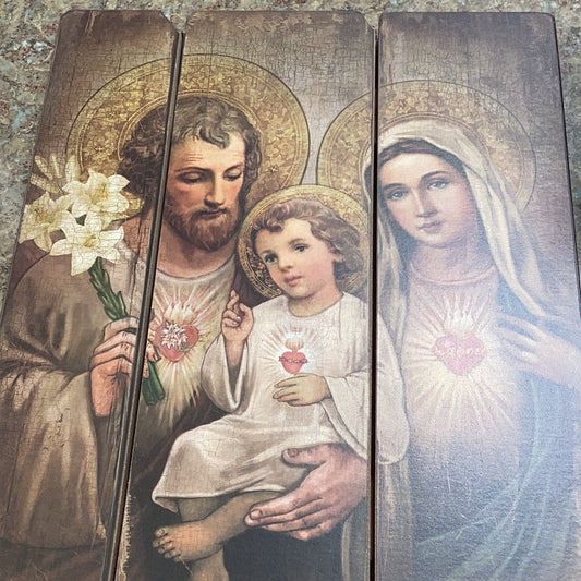 Holy Family panel