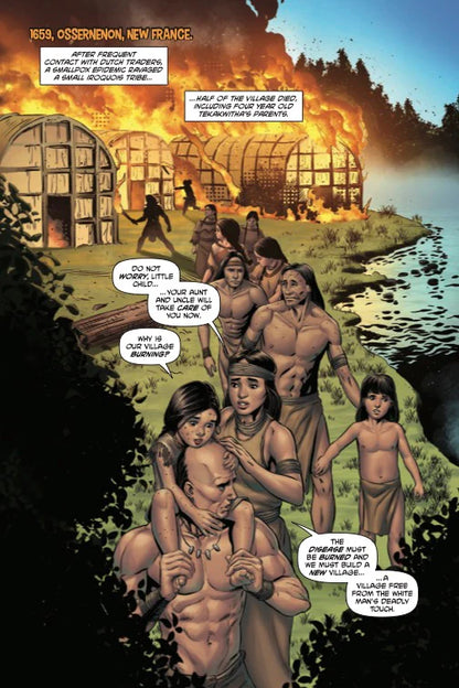 Lily of the Mohawks Comic Book