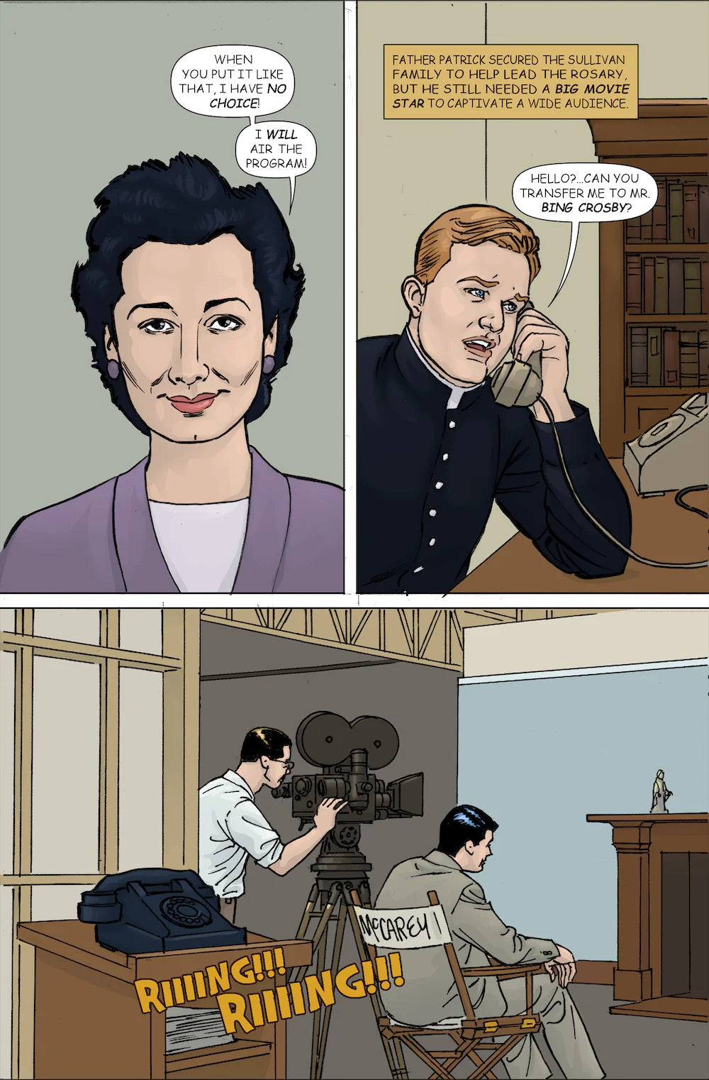 The Tale of Patrick Peyton Comic Book